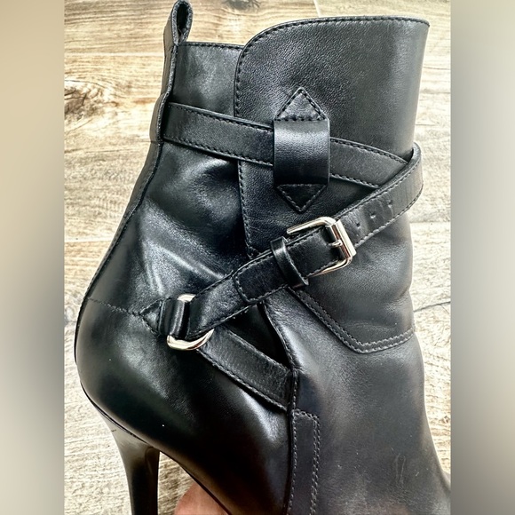 Ralph Lauren stiletto platform ankle boots - Picture 7 of 9